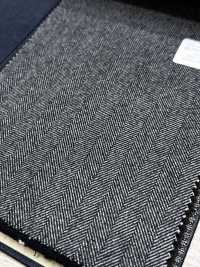 M02047-5 KUNISHIMA1850 Línea Exclusiva 【SOMO CASHMERE 100%】Espiga Gris[Textil] Compañía Kunishima Co., Ltd. Subfoto