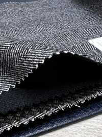 M02047-5 KUNISHIMA1850 Línea Exclusiva 【SOMO CASHMERE 100%】Espiga Gris[Textil] Compañía Kunishima Co., Ltd. Subfoto
