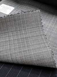 M02069-9 KUNISHIMA1850 Línea exclusiva [cuadros Príncipe de Gales] cuadros negros y blancos[Textil] Compañía Kunishima Co., Ltd. Más fotos