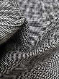 M02069-9 KUNISHIMA1850 Línea exclusiva [cuadros Príncipe de Gales] cuadros negros y blancos[Textil] Compañía Kunishima Co., Ltd. Más fotos
