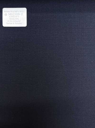 M02109-2 KUNISHIMA1850 Línea exclusiva [Popelina] liso azul marino