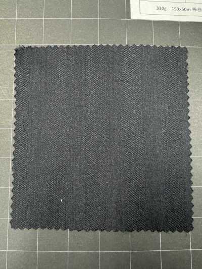EBFW34-18 [Stock limitado] Tejido Nikke Textile MAFsuper120's espiga gris oscuro