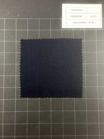 1AFC03-339 Hasta agotar existencias: tejido Nikke Textile TRAVELOOK azul marino