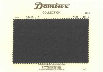 24413-6 [Stock limitado] 4 cabos 100% lana DOMINX (Dominx)