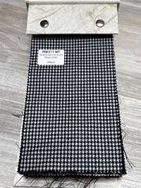 PR6511-WT Gris Pata De Gallo Elástico Premium Super120 De Fabricación Japonesa Estándar[Textil] Más fotos