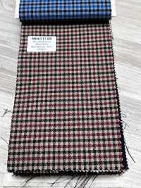 MH6511-BR Lana Japonesa Estándar Peinada Con Mohair (Estilo Tonic), A Cuadros Marrón[Textil] Más fotos