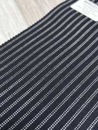 MH6521-NV Lana Japonesa Estándar Peinada De Lana Y Mohair (Estilo Tonic) A Rayas Azul Marino[Textil] Más fotos