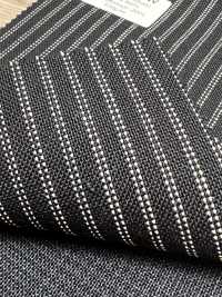 MH6521-NV Lana Japonesa Estándar Peinada De Lana Y Mohair (Estilo Tonic) A Rayas Azul Marino[Textil] Más fotos