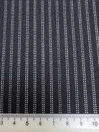 MH6521-NV Lana Japonesa Estándar Peinada De Lana Y Mohair (Estilo Tonic) A Rayas Azul Marino[Textil] Más fotos
