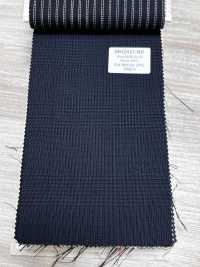 MH2431-NV Lana Japonesa Estándar Peinada De Lana Y Mohair (Estilo Tonic), Cuadros Azul Marino[Textil] Más fotos