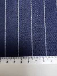 SK5524-BL Rayado Elástico Estándar Japonés De Lana Y Seda, Azul Marino[Textil] Más fotos