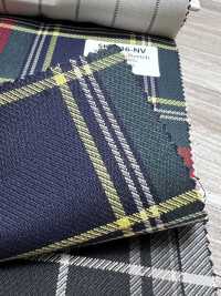 SK5536-NV Cuadro Elástico Estándar Japonés De Lana Y Seda, Azul Marino[Textil] Más fotos