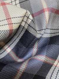 SK5536-BE Tejido Estándar Japonés Elástico De Seda Y Lana, De Cuadros, Beige[Textil] Más fotos