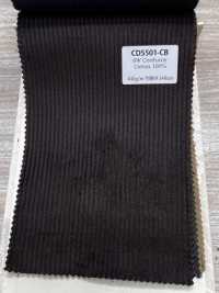 CD5501-CB Pana de 8W C100 marrón carbón[Textil] HOSOI SYOJI Más fotos