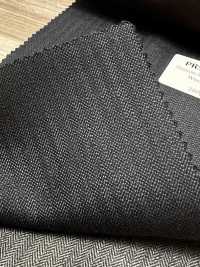 PR5511-BG Tejido liso azul grisáceo elástico Premium Super120 de fabricación japonesa[Textil] HOSOI SYOJI Más fotos