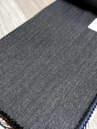 PR5511-CG Standard Hecho en Japón Premium Super120's elástico liso gris carbón[Textil] HOSOI SYOJI Más fotos