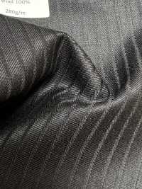 PR5521-DN Estándar Premium Super120's liso elástico azul marino oscuro fabricado en Japón[Textil] HOSOI SYOJI Más fotos