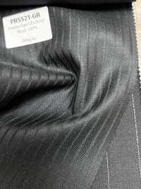 PR5521-GR Estándar japonés Premium Super120's elástico a rayas verde[Textil] HOSOI SYOJI Más fotos