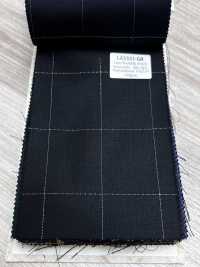 LA5531-GR Cuadro clásico verde de lana, seda y lamé elástico hecho en Japón[Textil] HOSOI SYOJI Más fotos