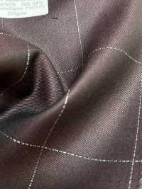 LA5531-DR Cuadro elástico de lana y lamé de seda japonés estándar, rojo oscuro[Textil] HOSOI SYOJI Más fotos