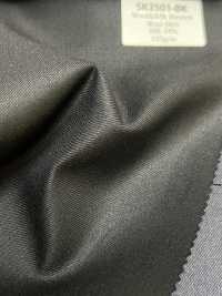 SK3501-BK Negro estándar de seda, lana y elástico fabricado en Japón[Textil] HOSOI SYOJI Más fotos