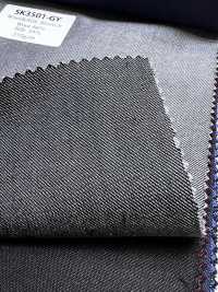 SK3501-GY Gris estándar elástico de lana y seda fabricado en Japón[Textil] HOSOI SYOJI Más fotos