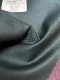 SK3501-GR Estándar japonés de seda y lana elástica verde[Textil] HOSOI SYOJI Más fotos