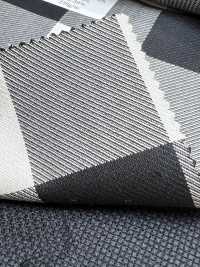 SK3535-WT Cuadros clásicos de seda y lana elástica, fabricado en Japón, blanco[Textil] Más fotos