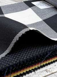 SK3535-WT Cuadros clásicos de seda y lana elástica, fabricado en Japón, blanco[Textil] Más fotos