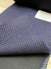 MH4501-BL Sarga hopsack de mohair estándar fabricada en Japón azul[Textil] Más fotos