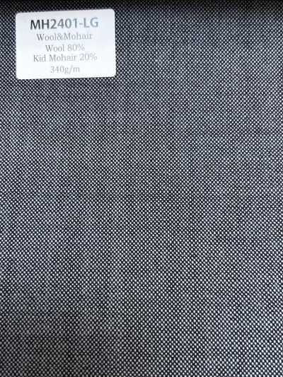 MH2401-LG Lana y mohair peinados de fabricación japonesa estándar (estilo Tonic) gris claro