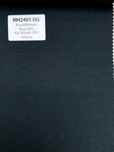 MH2401-DG Lana peinada de mohair y lana, fabricada en Japón, estándar (estilo Tonic)