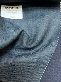 NS3511-BL Lana elástica azul clásica Super 110's de fabricación japonesa[Textil] HOSOI SYOJI Más fotos