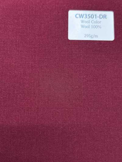 CW3501-DR Colección clásica de colores de lana hecha en Japón, rojo oscuro