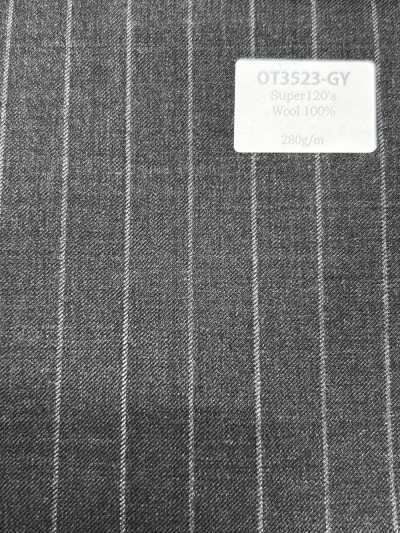 OT3523-GY Estándar Hecho en Japón Super120's W100 Gris
