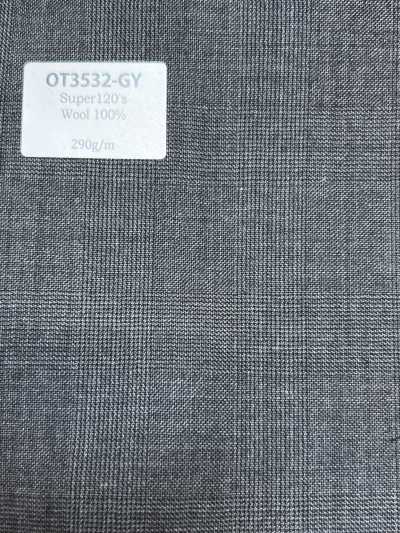 OT3532-GY Núcleo de fabricación japonesa Super 120's W100 gris