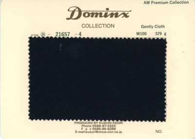 21657-4 Paño suave estándar de lana 100% DOMINX Colección Premium negro