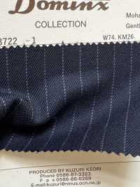 23722-1 Twill clásico de mohair, tela suave DOMINX Colección Premium Negro[Textil] Tejido De Lana Kuzuri (DOMINX) Más fotos