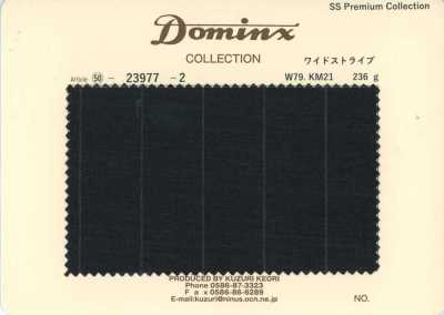 23977-2 Mohair de cabrito estándar DOMINX Premium Collection raya ancha carbón