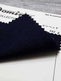 23072-4 Colección Premium DOMINX De Mohair De Cabrito Con Cabeza De Alfiler Estándar, Azul Marino[Textil] Tejido De Lana Kuzuri (DOMINX) Más fotos