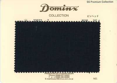 23072-7 Mohair kid clásico de microdibujo DOMINX Colección Premium carbón