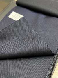 01163-26 26AW HERDREX [Seda y lana] Seda y lana azul marino liso[Textil] Compañía Kunishima Co., Ltd. Más fotos