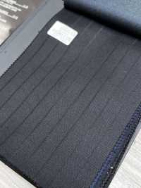 69580-17 26AW HERDREX [Seda Y Lana] Seda Y Lana Con Rayas De Sombra Negras[Textil] Compañía Kunishima Co., Ltd. Más fotos