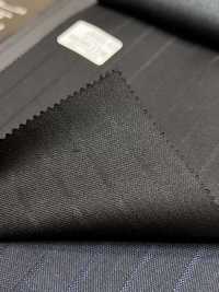 69580-17 26AW HERDREX [Seda Y Lana] Seda Y Lana Con Rayas De Sombra Negras[Textil] Compañía Kunishima Co., Ltd. Más fotos