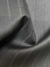 69580-17 26AW HERDREX [Seda Y Lana] Seda Y Lana Con Rayas De Sombra Negras[Textil] Compañía Kunishima Co., Ltd. Más fotos