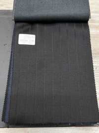 69580-17 26AW HERDREX [Seda Y Lana] Seda Y Lana Con Rayas De Sombra Negras[Textil] Compañía Kunishima Co., Ltd. Más fotos