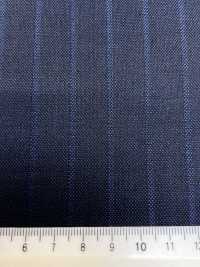 69580-38 26AW HERDREX [Seda Y Lana] Seda Y Lana, Rayas De Sombra Azul Marino[Textil] Compañía Kunishima Co., Ltd. Más fotos