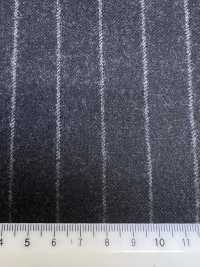 69582-41 26AW HERDREX [Tasmanian Flannel] Seda Y Lana A Rayas Color Carbón[Textil] Compañía Kunishima Co., Ltd. Subfoto