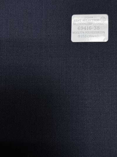 69416-38 26AW BESTSELECTION [TEJIDO MODERNIZADO] Tela modernizada Navy Shark