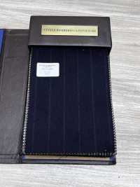 56CN5201 CANONICO (Canonico) Franela de lana original Rayas azul marino oscuro/rojo[Textil] CANÓNICO Más fotos